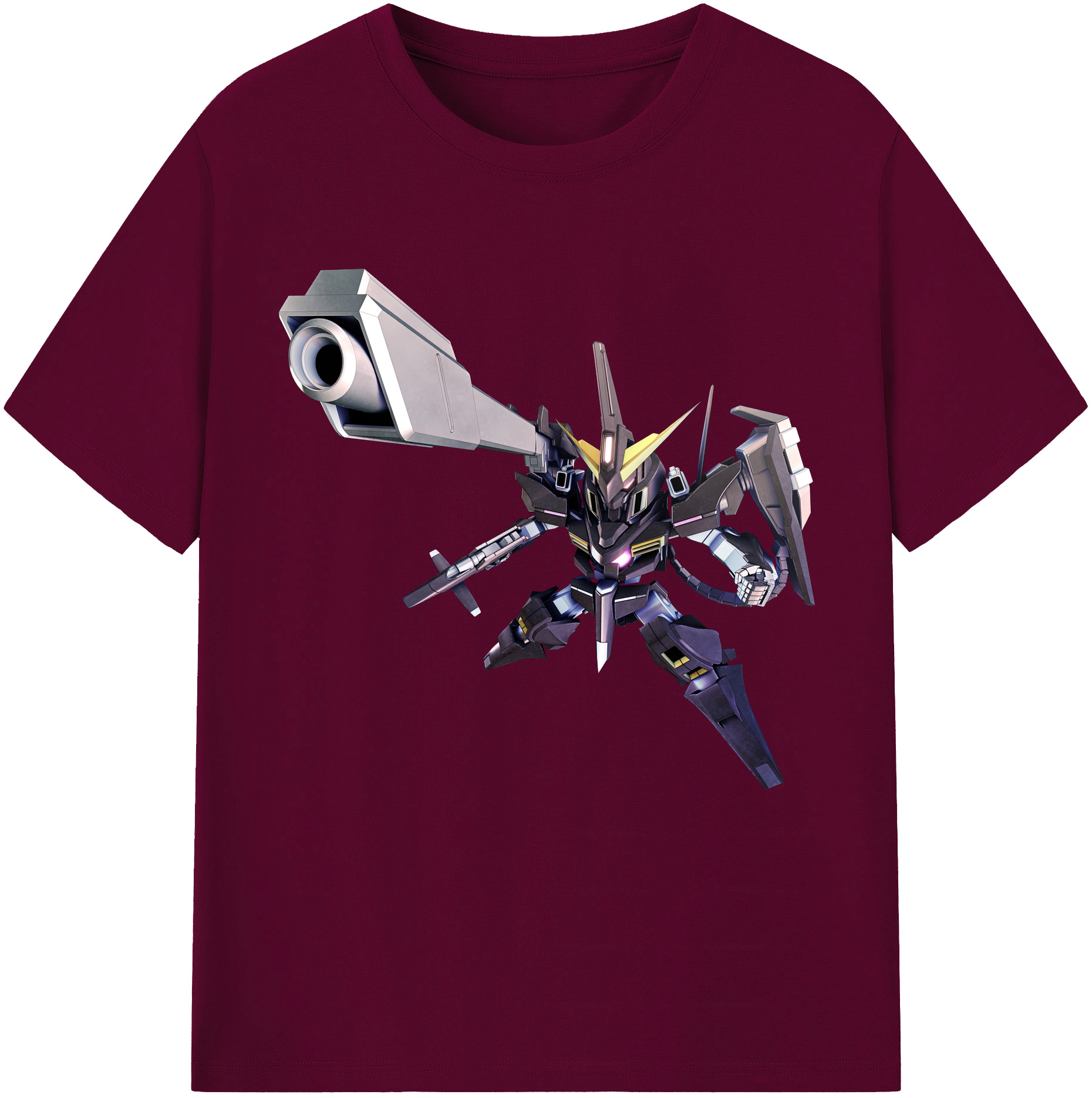 （画像用） 機動戦士ガンダム Mobile Suit Gundam レディースカジュアルプリントTシャツ（綿100％）